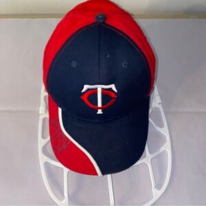 Youth Minnesota Twins Fan Favorite Adjustable Hat Cap Cotton Boys MLB Red Blue